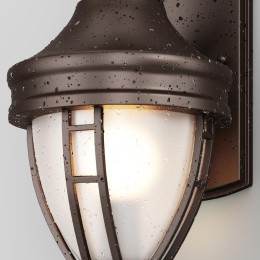 Светильник Rivoli 1х60Вт E27 IP44 бра настен. Maytoni O027WL-01B