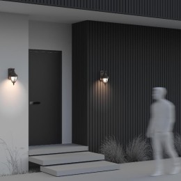 Светильник Rivoli 1х60Вт E27 IP44 бра настен. Maytoni O027WL-01B