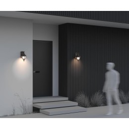 Светильник Rivoli 1х60Вт E27 IP44 бра настен. Maytoni O027WL-01B