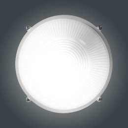 Светильник "Банник" 1301 НПП 03-60-013 1х60Вт E27 IP65 круг малый корпус бел. Элетех 1005500934