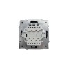 Выключатель 3-кл. СП ZIMA IP20 10А безвинт. зажим черн. бархат LEZARD 704-4288-109QC