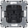 Розетка 1-м СП Valena Allure 16А IP20 250В 2P+E винтов. клеммы с лицев. панелью механизм бел. Leg 75