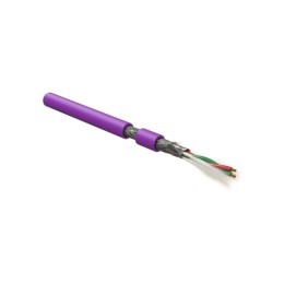 Кабель для шины PROFIBus-DP 1х2х22 AWG многопров. жилы (patch) SF/UTP PVCPFDP-SF-1х2х22/19-PVC-VL Фи