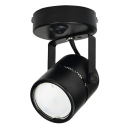 Светильник декоративный DLC-S612 GU10/B BLACK Sotto GU10 накладной без лампы выкл. на корпусе метал.