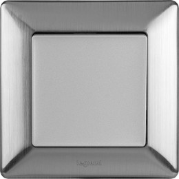 Выключатель 1-кл. СП Valena Life 10А IP20 250В 10AX с лицев. панелью безвинтов. зажимы механизм алюм