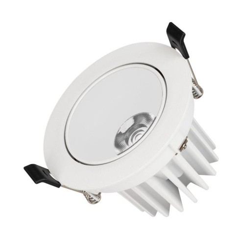 Светильник светодиодный MS-FORECAST-BUILT-TURN-R102-12W Warm3000 (WH-WH 32 deg 230В) IP20 металл Arl
