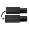 Соединитель для 2-х шинопроводов UBX-Q122 G25 BLACK 1 POLYBAG типа G гибкий 1ф черн. Volpe UL-000096