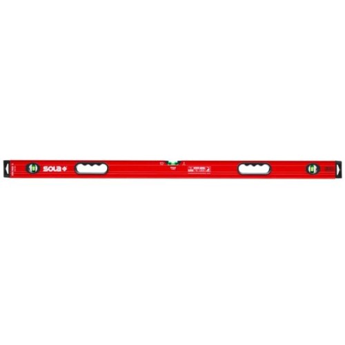Уровень BIG RED 3 120 L=120см 3 глазка точн. 0.3мм/м SOLA 01219401