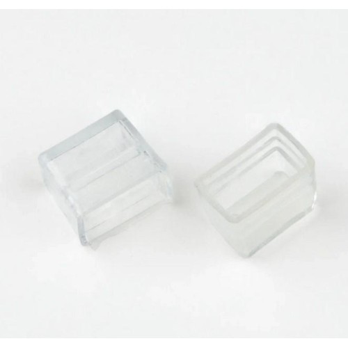Зажим изолирующий UCW-N11 CLEAR 025 POLYBAG для светодиодных лент ULS-N11 NEON 24В 8х16мм прозр. (уп