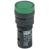 Лампа светосигнальная AD16DS d16мм 110В AC/DC зел. KARAT IEK BLS10-ADDS-110-K06-16