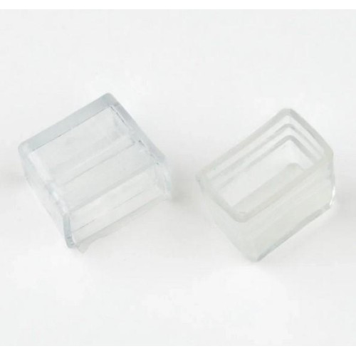 Зажим изолирующий UCW-N12 CLEAR 025 POLYBAG для светодиодных лент ULS-N12 NEON 24В 13х26мм прозр. (у