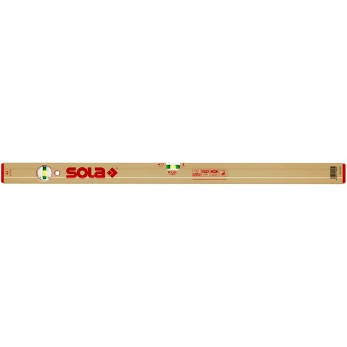 Уровень алюминиевый AZ 40 L40см 2 глазка точн. 0.5мм/м SOLA 01160501