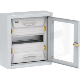 Корпус ЩРн-12 TITAN 5 УХЛ3 IP31 прозр. дверь метал. IEK MKM16-N-012-31-Z-U
