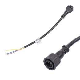 Провод UCX-LL2/L52-0.25M/M7 220V BLACK 25см для подключ. линейных прожекторов 220В L52 L53 разъем "п