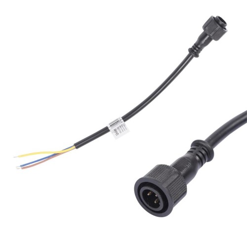 Провод UCX-LL2/L52-0.25M/M7 220V BLACK 25см для подключ. линейных прожекторов 220В L52 L53 разъем "п