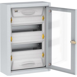 Корпус ЩРн-24 TITAN 5 УХЛ3 IP31 прозр. дверь метал. IEK MKM16-N-024-31-Z-U