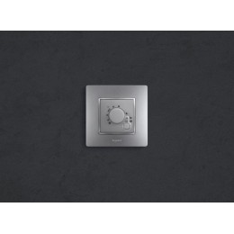 Механизм термостата СП Etika с внешним датчиком для теплых полов алюм. Leg 672430