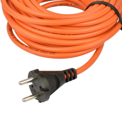 Удлинитель 1х10м без заземл. 6А IP44 UG/UCK-1N/2х0.75/10M/O Orange ПВС 2х0.75 оранж. (бухта) Uniel U