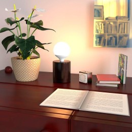 Лампа светодиодная Black 16Вт G95 шар 3000К тепл. бел. E27 1480лм GAUSS 105102116