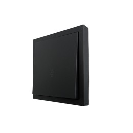 Выключатель проходной 1-кл. СП ZIMA IP20 10А безвинт. зажим черн. бархат LEZARD 704-4288-105QC