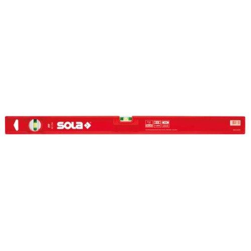Уровень пластиковый PF 60 L=60см 2 глазка точн. 1.00мм/м SOLA 01412801