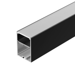 Профиль с экраном SL-LINE-4970-2500 BLACK+OPAL алюм. Arlight 027989