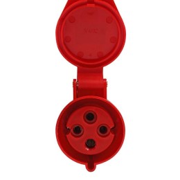 Розетка кабельная 224 32А 380AC 3P+PE 6ч IP44 КЭАЗ 222752