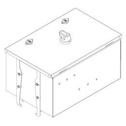 Коробка отбора мощности Plug-in с авт. выкл. 100А Cu 3L+N+PER IP55 IEK LB-100C4-35-PB-KOM-Y