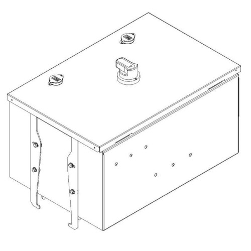 Коробка отбора мощности Plug-in без авт. выкл. 100А Cu 3L+N+PER IP55 IEK LB-100C4-35-PB-KOM-Y0