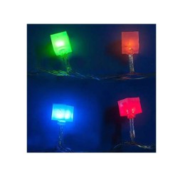 Гирлянда светодиодная «Кубики» ULD-S0700-050/DTA MULTI IP20 CUBES-1 с контроллером 50LED (дл.7м) Uni