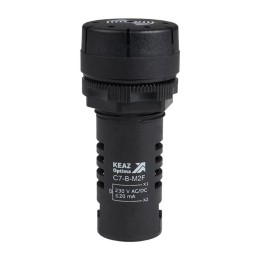 Зуммер с непрерывным сигналом OptiSignal Compact D22 С7-B-M2C черн. 230В AC/DC КЭАЗ 362182