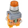 Кнопка D7-11D d22мм 1НО+1НЗ с подсветкой желт. GENERICA BBT50-11D-3-12-K05-G
