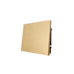 Выключатель проходной 1-кл. СП ZIMA IP20 10А безвинт. зажим зол. LEZARD 704-3688-105QC