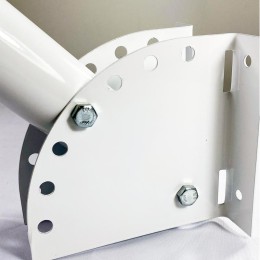 Кронштейн  КР-3.1 ф48 бел. (до 100кг крепление к стене) ИУ Элетех 1030400029