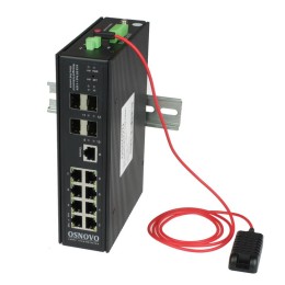 Коммутатор промышленный управляемый (L2+) Ultra PoE SW-80804/ILS(port 90Вт 720Вт) Gigabit Ethernet н