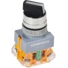 Переключатель D7-11X2 2 полож. 1НО+1НЗ черн. GENERICA BSW50-11X2-3-21-2-K02-G