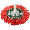 Корщетка-колесо нейлоновая со штифтом 75мм FIT 38607
