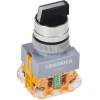 Переключатель D7-20X3 3 полож. 1НО+1НЗ черн. GENERICA BSW50-20X3-3-21-3-K02-G