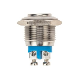 Кнопка антивандальная d16 Б/Фикс (2с винт) OFF-(ON) выпуклая (A16-A3) Rexant 36-3231