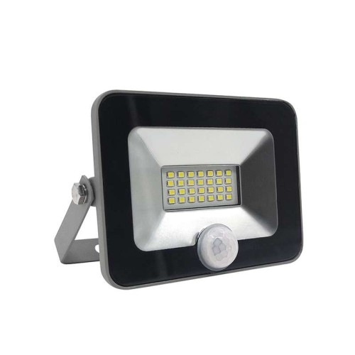 Прожектор светодиодный PFL-C-SMD-20w sensor 20Вт IP54 6500К JazzWay 5001459A