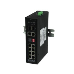 Коммутатор промышленный SW-80822/IR PoE Gigabit Ethernet на 10 портов OSNOVO 13224
