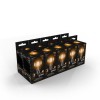 Лампа светодиодная филаментная Black Filament 10Вт A60 грушевидная 2700К тепл. бел. E27 930лм GAUSS
