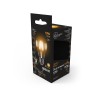 Лампа светодиодная филаментная Black Filament 10Вт A60 грушевидная 2700К тепл. бел. E27 930лм GAUSS