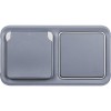 Переключатель проходной 1-кл. 1п СП Plexo 10А IP55 10AX механизм сер. Leg 069511