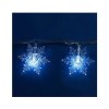 Гирлянда светодиодная «Снежинки-1» ULD-S0700-050/DTA WHITE IP20 SNOWFLAKES-1 с контроллером 50LED (д