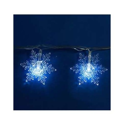 Гирлянда светодиодная «Снежинки-1» ULD-S0700-050/DTA WHITE IP20 SNOWFLAKES-1 с контроллером 50LED (д