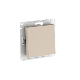 Выключатель 1-кл. AtlasDesign (сх. 1) 10AX быстрозажим. клем. механизм песочн. SE ATN001211S