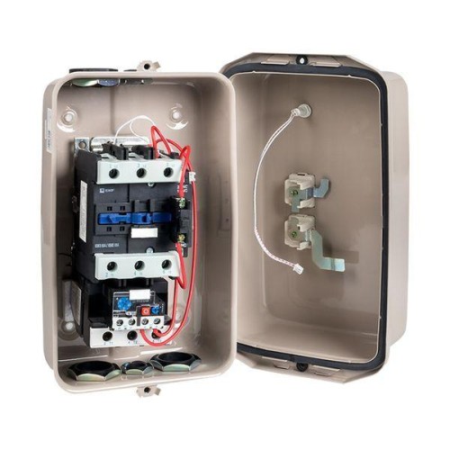 Пускатель магнитный КМЭ 80А 230В с РТЭ и индикатором PROxima в корп. IP65 EKF ctrp-r-80-230v-led