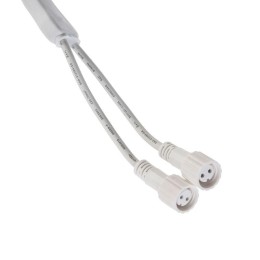 Трансформатор 230В - 24В 60Вт алюм. корпус провод бел. каучук Neon-Night 531-312