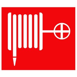 Знак пожарной безопасности "Пожарный кран" 150х150 (наклейка) Technolux ПБ02 150150